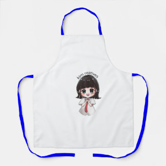 Süße Chibi-Anime-Girl-Küchenschürze Schürze