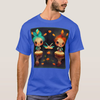 Süsse Chibi Feen Kawaii Fairies Fee Freunde für T-Shirt