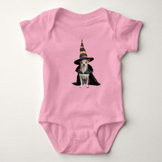 Süße Chihuahua-Hexen-Kleinkinder Baby Strampler