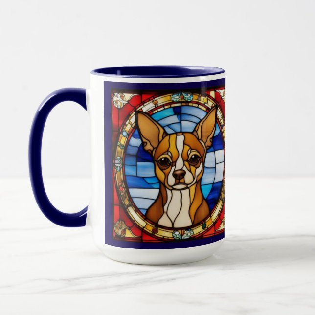 Süße Chihuahua-Trinktasse Tasse (Links)