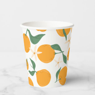 Süsse Clementine Mandarin Mandarine Orange Frucht Pappbecher
