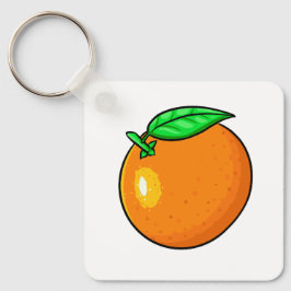 Süße Clementine Schlüsselanhänger