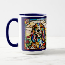 Süße Cocker Spaniel Regenbogen-Tasse Tasse