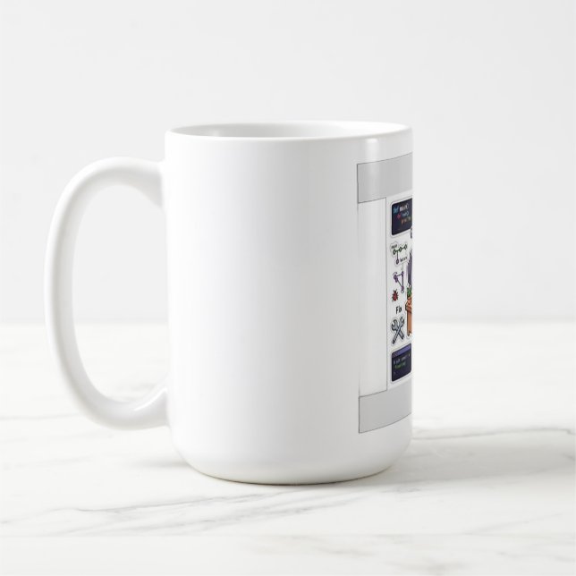 Süße Code-Frosch-Programmierer-Tasse - Lustiger En Kaffeetasse (Links)