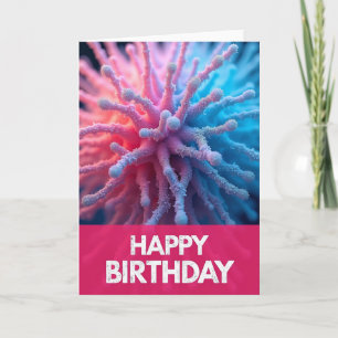 Süße Coral-Karte zum Geburtstag Karte