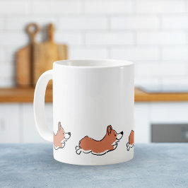 Süße Corgi Einfache Benutzerdefinierte Tasse