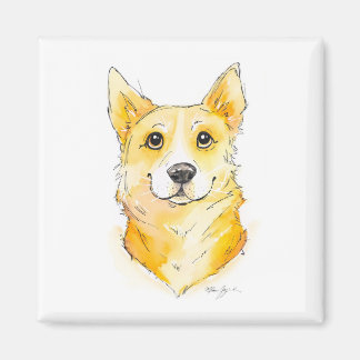 Süsse Corgi Magnet