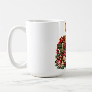 Süße Corgi-Weihnachtsgeschenke-Tasse Kaffeetasse