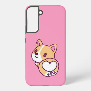 Süße Corgi-Welpenliebe Samsung Galaxy Hülle