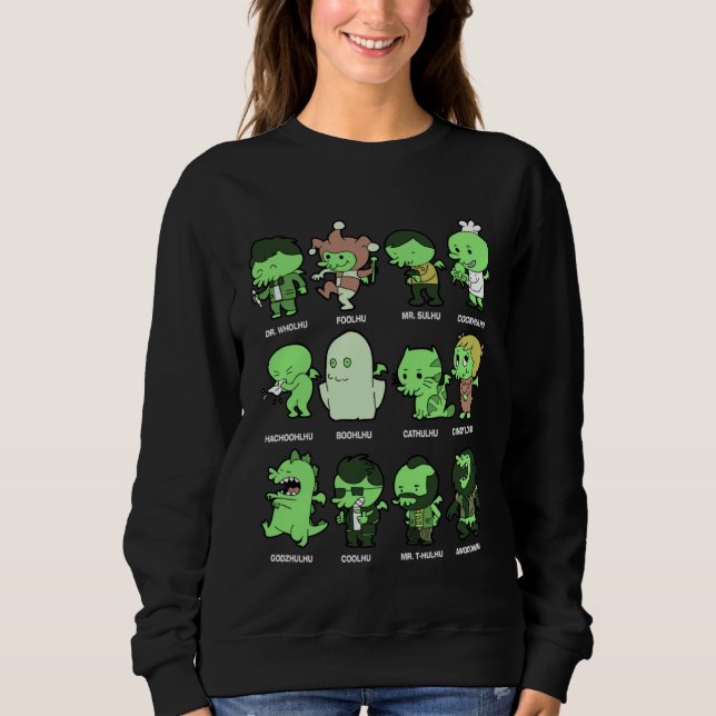 Süße Cthulhu-Mythos-Cosplay-Kunstwerke Sweatshirt (Vorderseite)