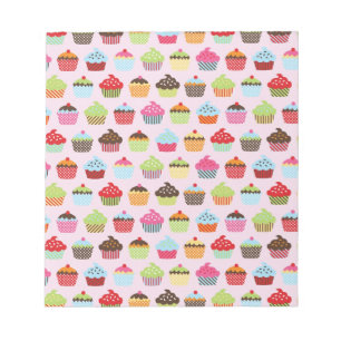Süße Cupcakes Notizblock