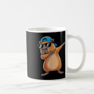 Süße Dabbing-Capybara-Jungs Männer Kleinkind Spaß Kaffeetasse