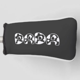 Süße Dada-Kuh-Geburtstags-Familien-Matching-Farm Golf Headcover