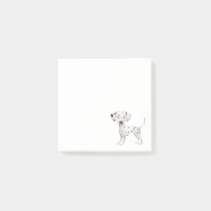 Süße Dalmatiner Cartoon-Hunde Liebhaber Mutter Post-it Klebezettel