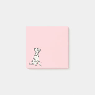 Süße Dalmatiner Cartoon-Hunde Liebhaber Mutter Post-it Klebezettel