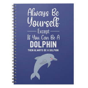 Süße Delfin-Geschenke Ozean Lustiger Humor Tier Me Notizblock