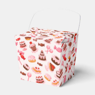 Süße Dessert-Zelt Favor Box Geschenkschachtel