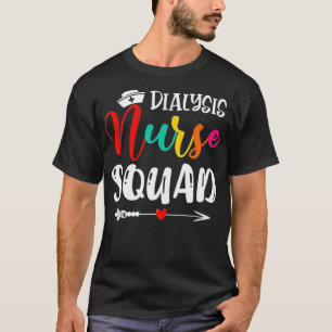 Süße Dialyse-Krankenschwester-Truppe Lustige Krank T-Shirt
