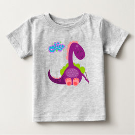 Süsse Dinosaur Baby T - Shirt