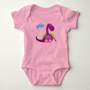 Süsse Dinosaurier Baby Strampler