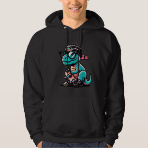 Süße Dinosaurier-Kapuzenjacke Hoodie