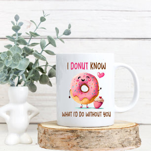 Süße Donut-Brautjungfer-Vorschlags-Tasse Kaffeetasse