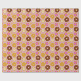 Süße Donuts-Verpackungspapier Geschenkpapier