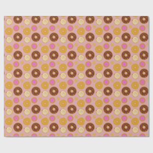 Süße Donuts-Verpackungspapier Geschenkpapier