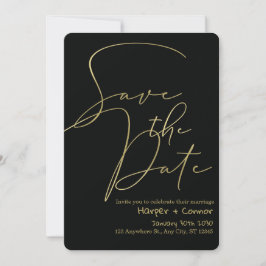 Süße Doodle-Hochzeit Save-the-Date-Einladung Einladung