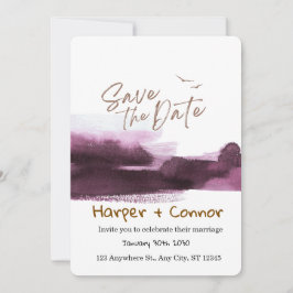 Süße Doodle-Hochzeit Save-the-Date-Einladung Einladung