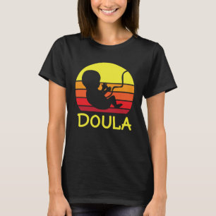 Süße Doula Baby Geburt Hebamme Gynäkologe Geburtsu T-Shirt