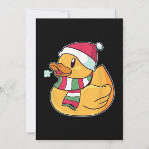 Süße Dub-Enten-Weihnachten Feiertagskarte