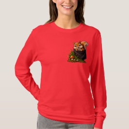 Süße Eichhörnchen-Taschen-Illusion - Eine kleine W T-Shirt