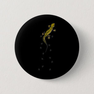 Süße Eidechsen-Reptilien-Leopard-Gecko-Geschenke F Button