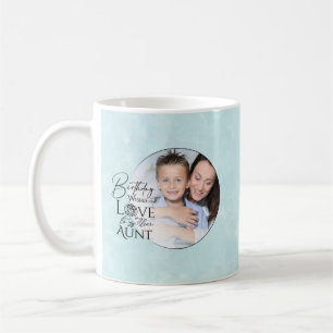 Süße einfache Geschenke für Tanten Benutzerdefin Kaffeetasse