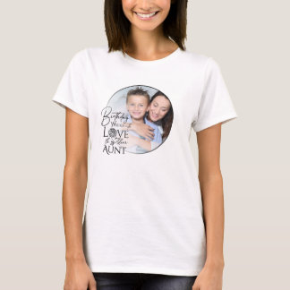 Süße einfache Geschenke für Tanten | Benutzerdefin T-Shirt