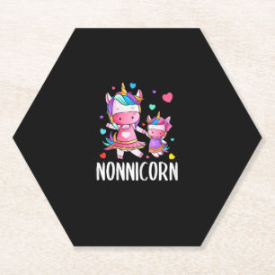 Süße Einhorn Nicht-Einhorn-Geschenke für Muttertag Untersetzer