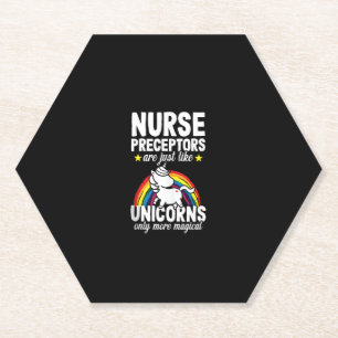 Süße Einhörner Krankenpflegerin Nursing Medical RN Untersetzer
