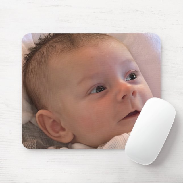 Süße Eins 1 Foto Personalisiert  Mousepad (Mit Mouse)
