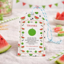 Süße Eins in einer Melone Wassermelone 1. Geburtst