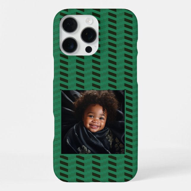 Süße einzigartige Geschenke Fischgrätenmuster  iPhone Hülle (Rückseite)