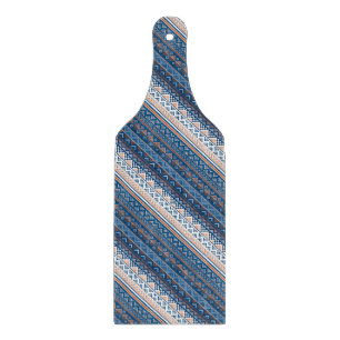 Süße elegante ukrainische Musterdesign Schneidebrett