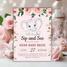 Süsse Elephant Blush Pink Blumensippe sehen