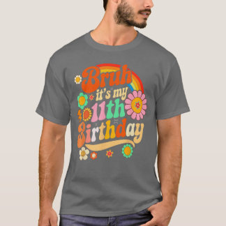 Süße Elf Jahre alte Geburtstagsjungen Mädchen Part T-Shirt