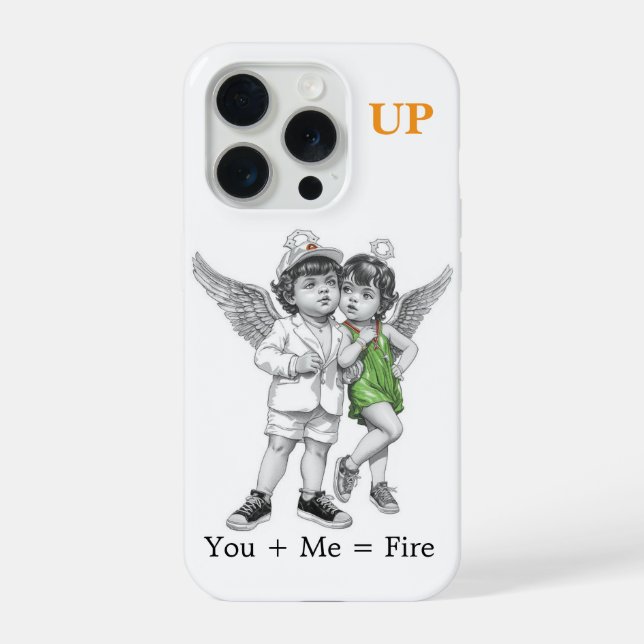 Süße Engel Cherubs iPhone-Hülle – Himmelshandy-Hül iPhone Hülle (Rückseite)