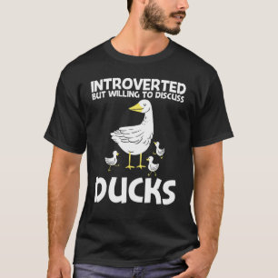 Süße Ente für Männer Frauen Entlein Ente Wasservög T-Shirt
