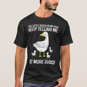 Süße Ente für Männer Frauen Entlein Ente Wasservög T-Shirt