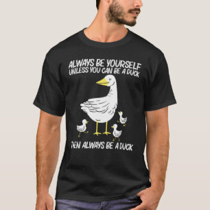 Süße Ente für Männer Frauen Entlein Ente Wasservög T-Shirt