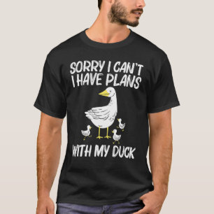 Süße Ente Für Männer Frauen Entlein Ente Wasservög T-Shirt