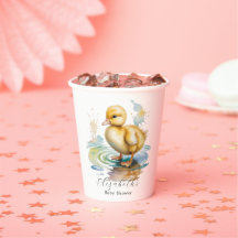 Süße Ente geschlechtsneutrale Babyparty